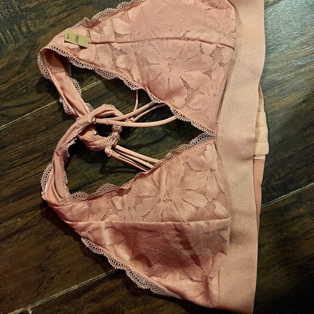 Large PINK bralette